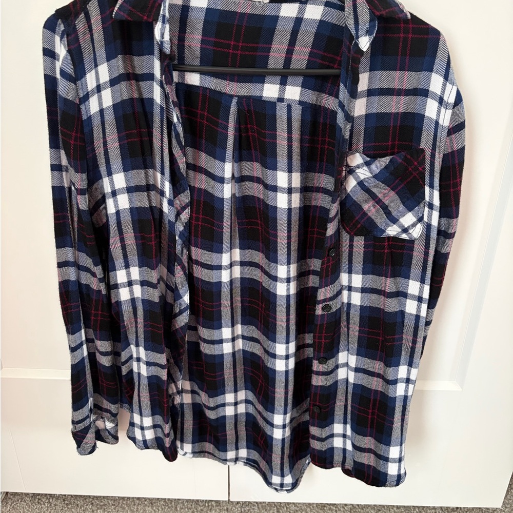 BeachLunchLounge Flannel Blouse